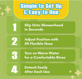 Portable Shower Bidet w/ Spout
